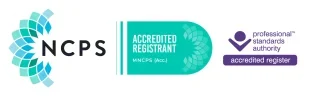 NCPS Individual Accredited Registrant Logo NCPS Membership Logo